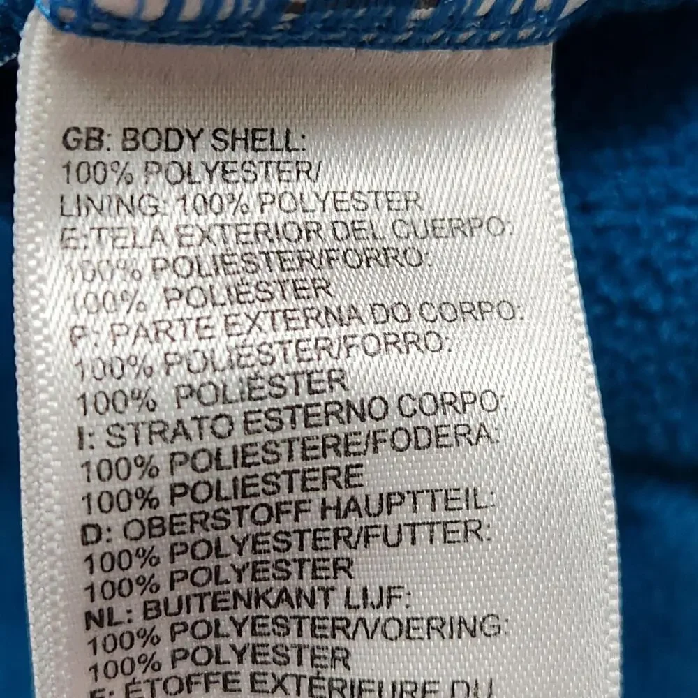 The North Face Surgent Hoodie Mens Small Blue Gray Pullover Fleece A2V4M